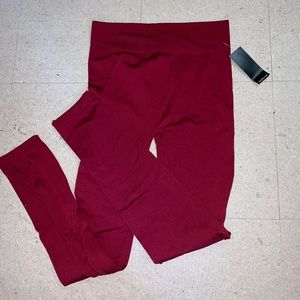 *Sale* NWT Warm Fleece Legging - MAROON